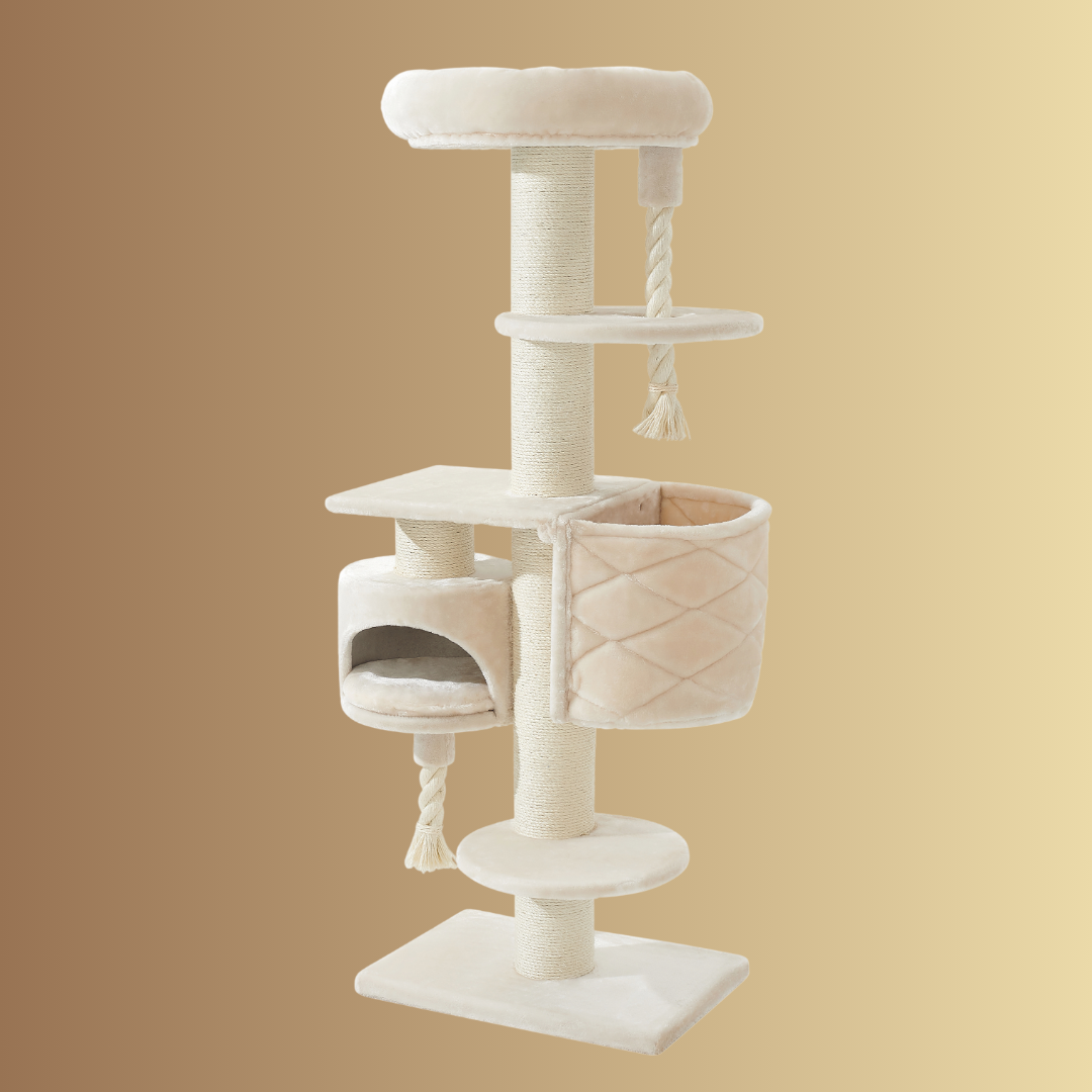 Arbre à chat -  CUPID XL - Crème