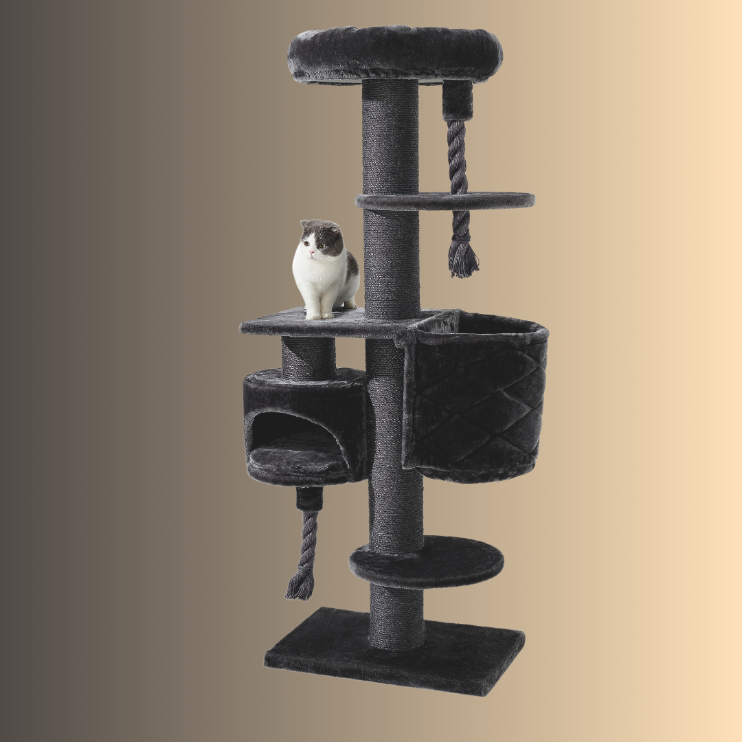 Arbre à chat - CUPID XL - Gris foncé