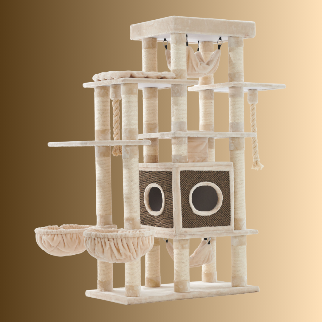 Arbre à chat - GADI - Crème