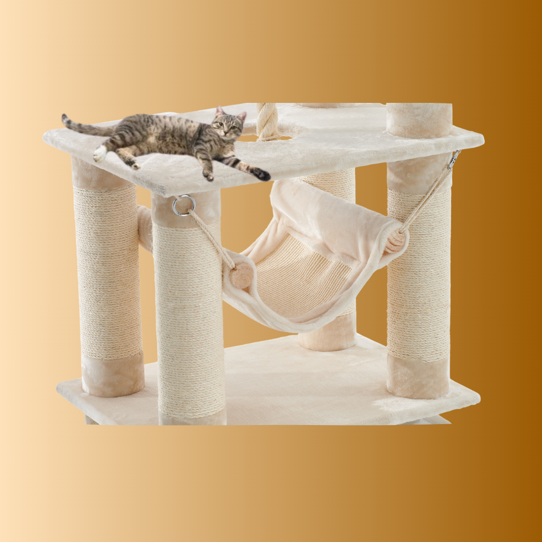 Arbre à chat - TELDE - Crème