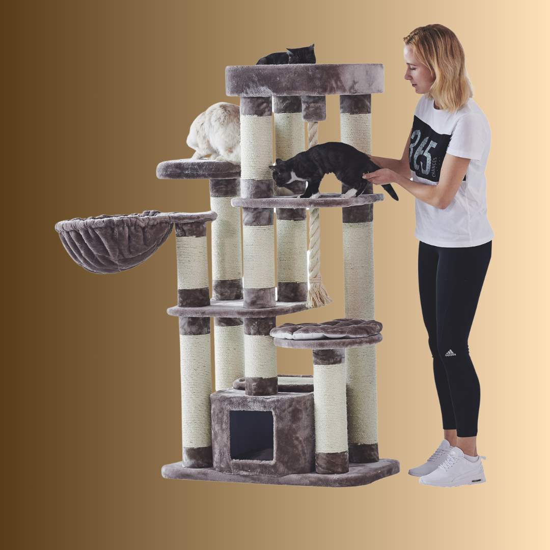 Arbre à chat - FREDO - Cappuccino