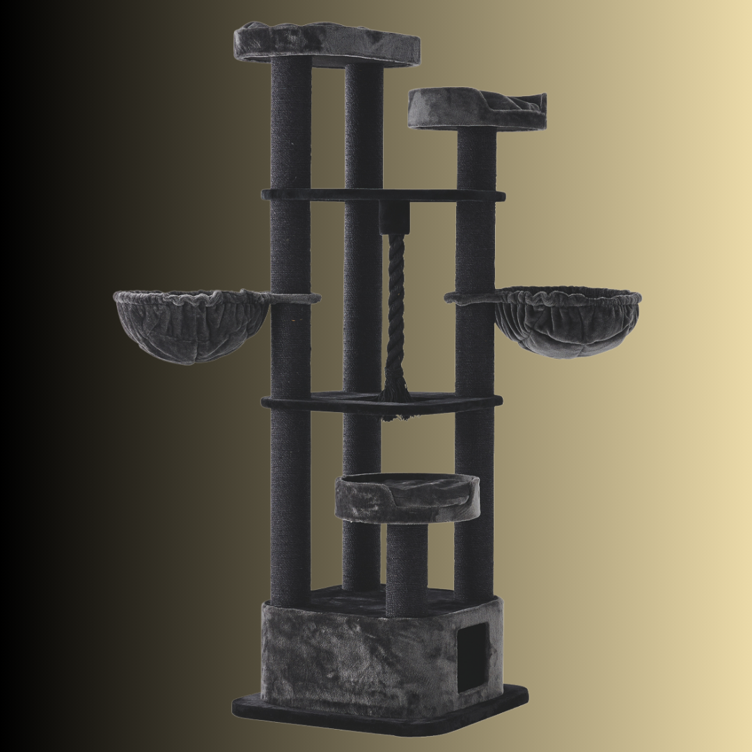 Arbre à chat - MUSAN - Noir