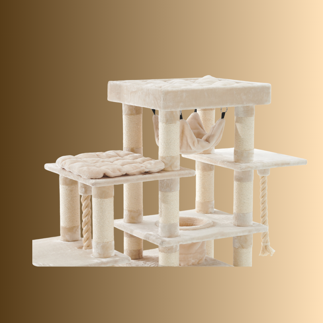 Arbre à chat - GADI - Crème