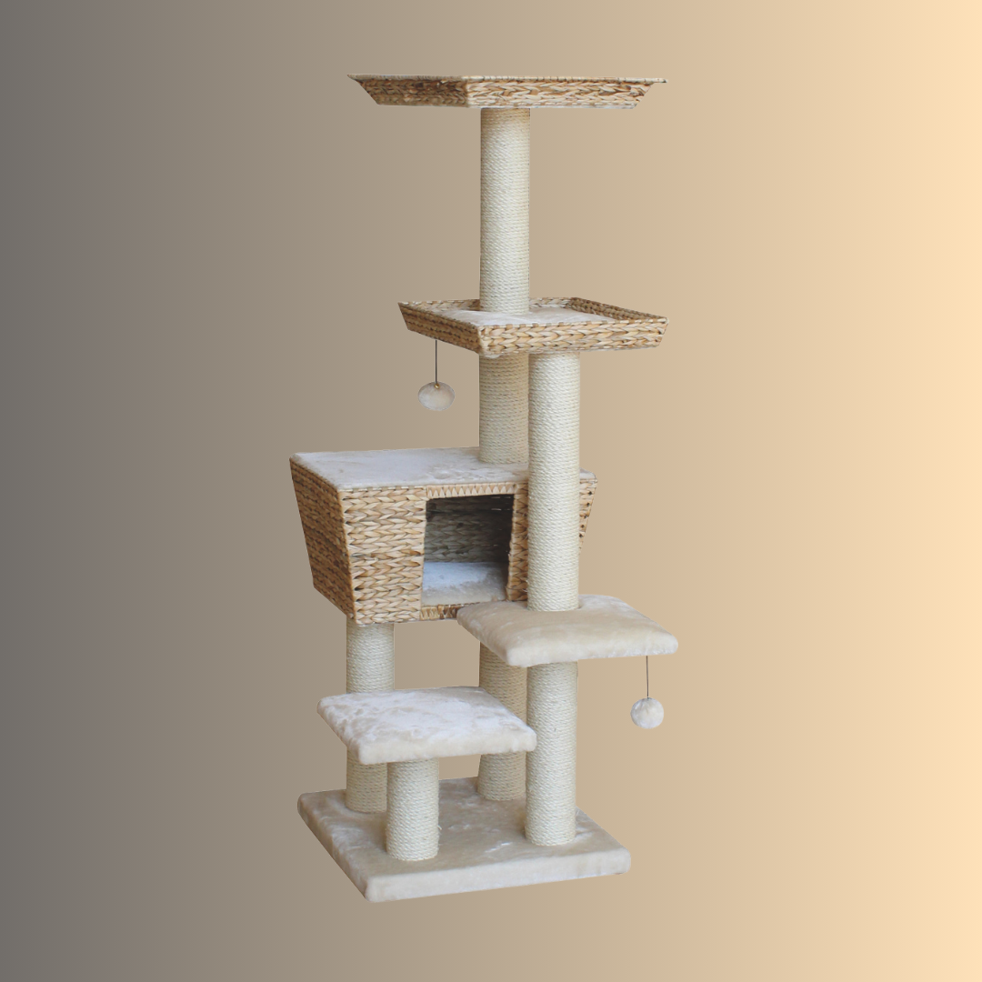 Arbre à chat - MOTEGA - Beige