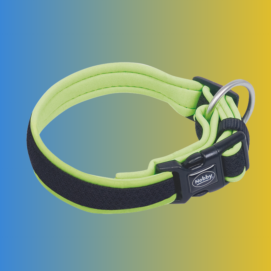 Collier pour chien - Mesh Preno - Jaune  Fluo
