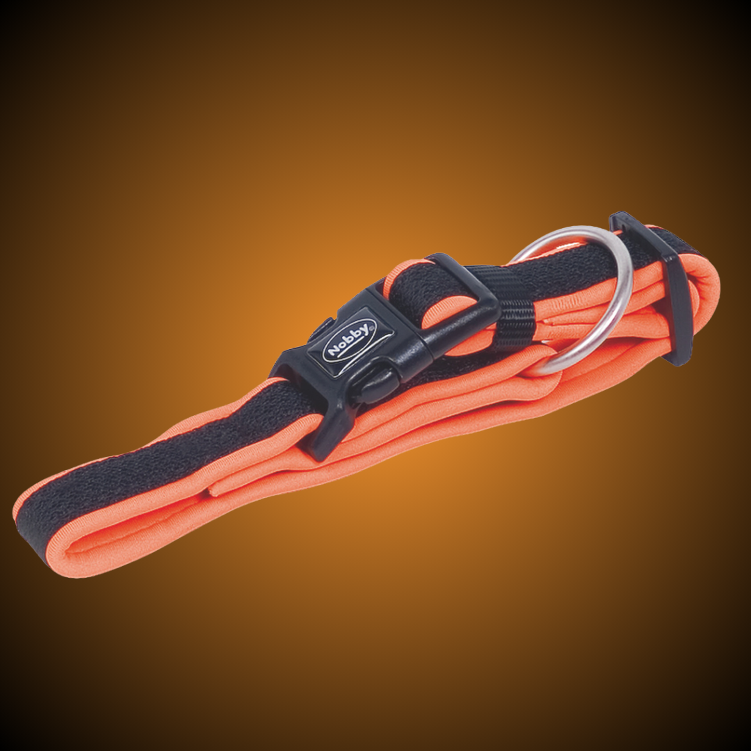 Collier pour chien - Mesh Preno - Orange Fluo
