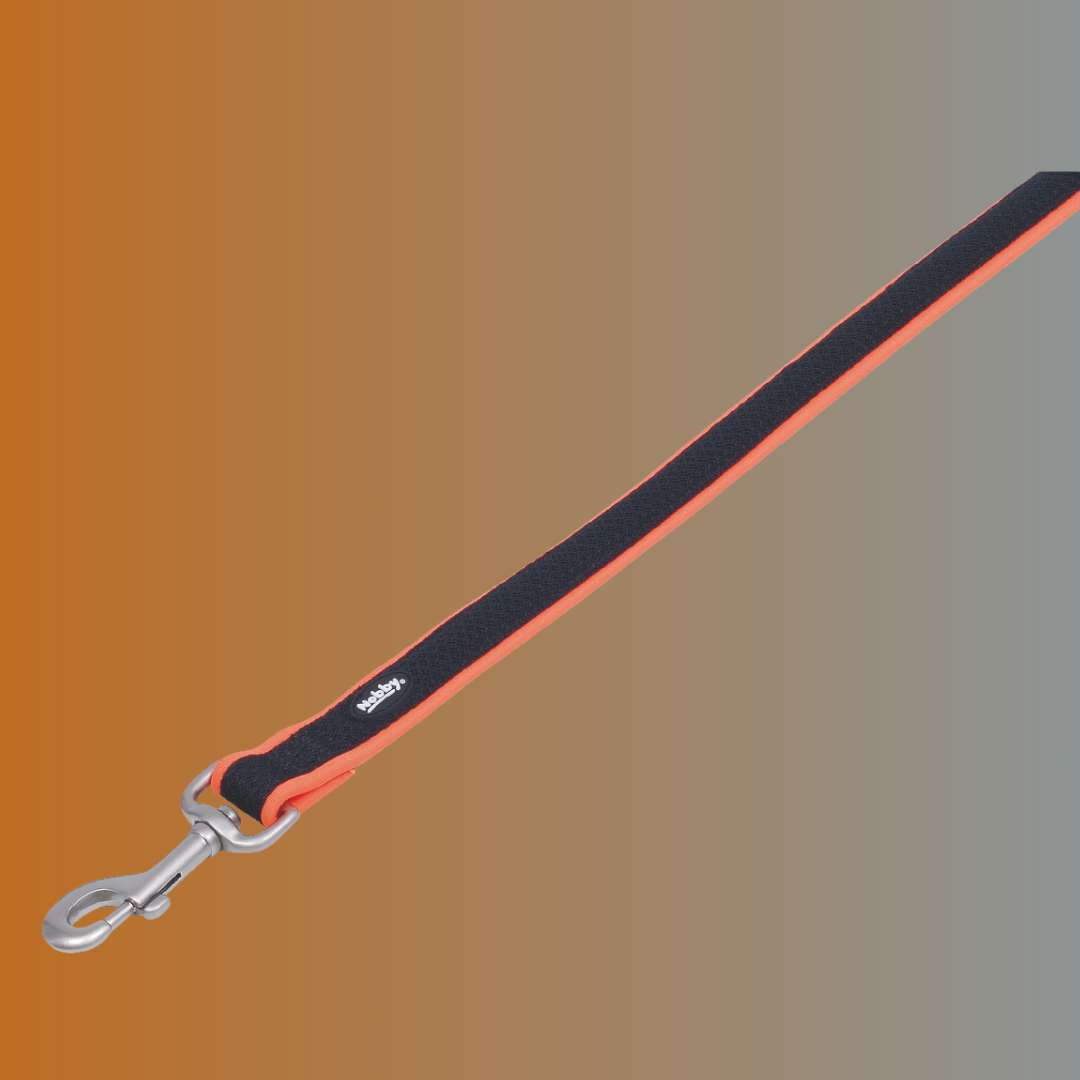Laisse pour chien - Mesh Preno - Orange Fluo