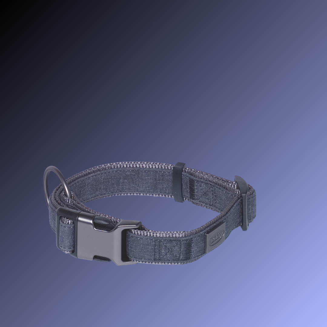 Collier pour chien - Linen Deluxe - Noir
